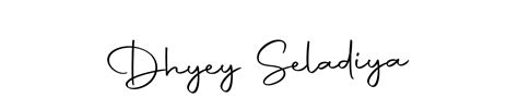 90 Dhyey Seladiya Name Signature Style Ideas Special Esign