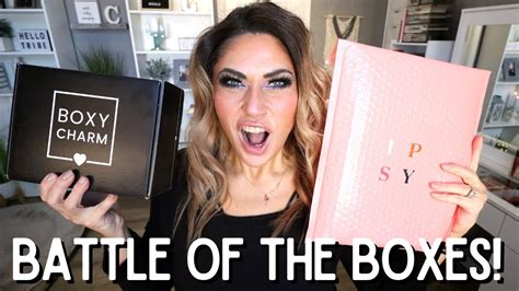 BATTLE OF THE BOXES IPSY VS BOXY CHARM WHO IS THE WINNER BEAUTY