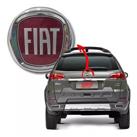 Emblema Bras O Logo Fiat Tras Palio Weekend Adventure Frete Gr Tis