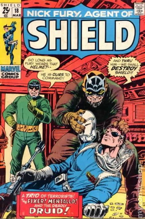 Nick Fury Agent Of Shield 1968 1st Series Comic Books