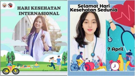 5 Link Twibbon Hari Kesehatan Sedunia 2022 Gratis Dan Simpel Cocok