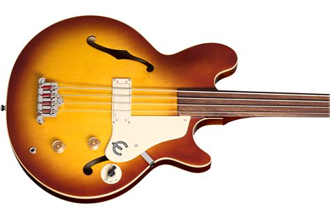 Epiphone Introduces Jack Casady Fretless Bass No Treble