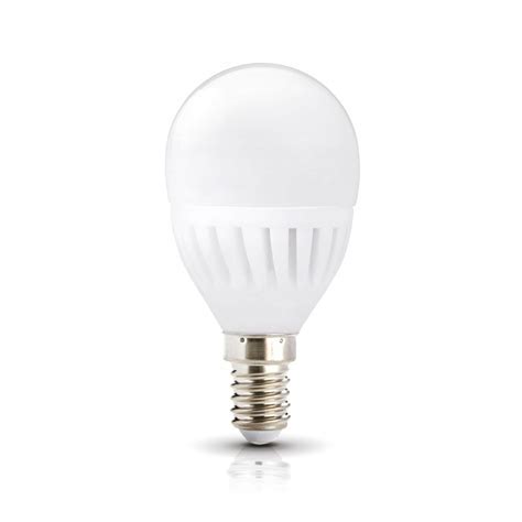 Żarówka Led 9w E14 Barwa Neutralna 4000k Kulka Ceramiczny Korpus