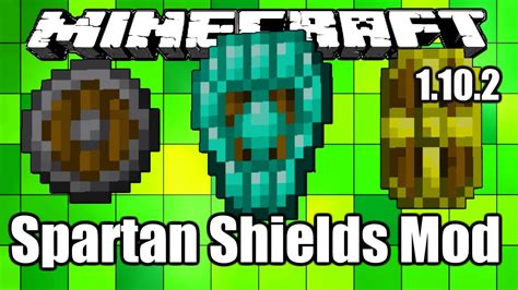 Minecraft Mod Spartan Shields Mod Youtube