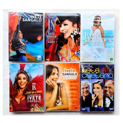 Dvd Ivete Sangalo Colecao Shopee Brasil