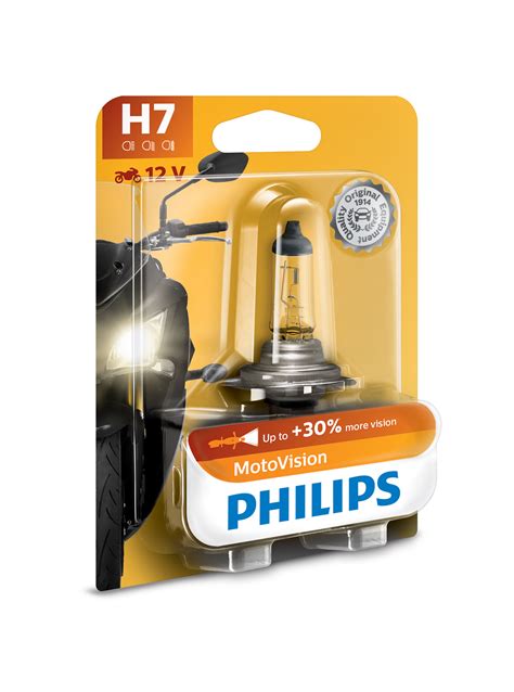 LAMPADA FAROL PHILIPS H7 55W MOTOVISION Laquila