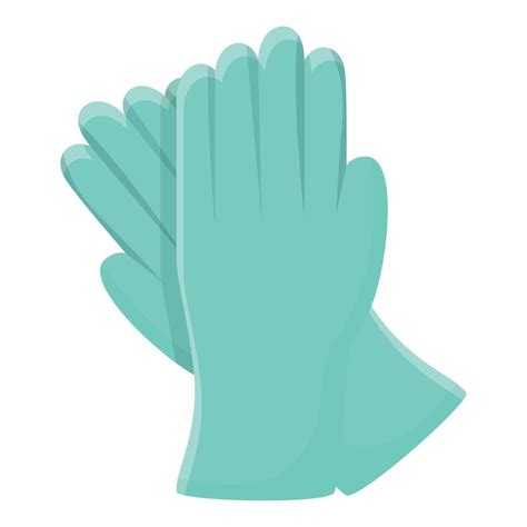 Care Medical Gloves Icon Cartoon Style Vector Art At Vecteezy