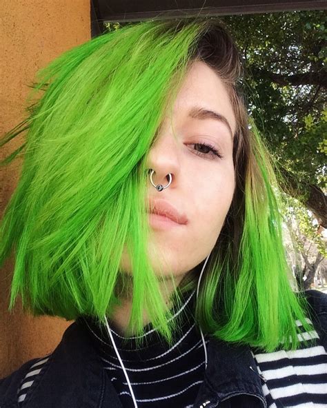 lime green hair dye - YouRe Getting Better And Better Weblogs ...