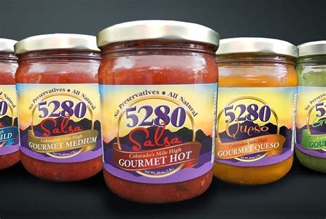 Custom Salsa Jar Labels | Columbine Labels | Denver, CO