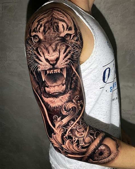 Tiger Artist Netocoutinhotattoo Country Es