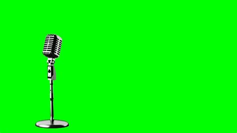 Singing Mic Green Screen VFX Effect YouTube