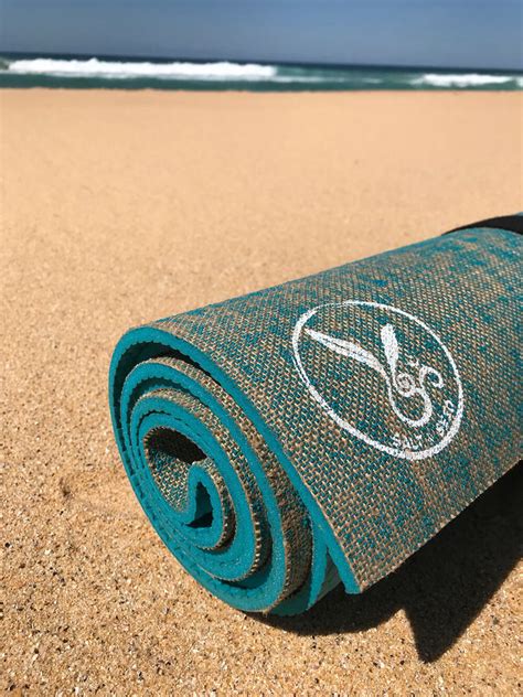 Yoga Mat Hemp And Eco Rubber Salt And Seed