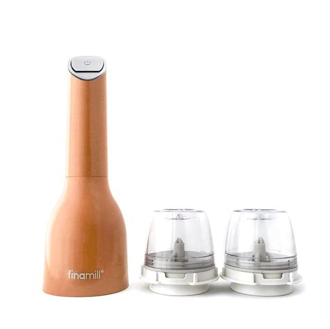 Finamill S Award Winning Battery Operated Salt And Pepper Grinder Set