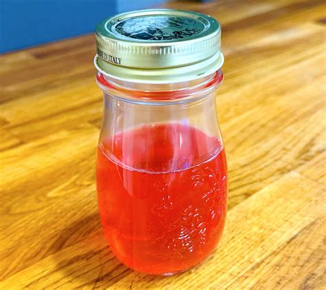 peach simple syrup 8