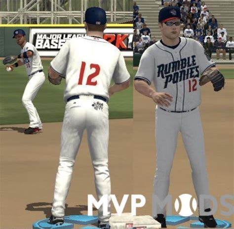 Binghamton Rumble Ponies - Uniforms - MVP Mods