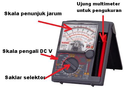 Cara Mengukur Tegangan Dc Pada Rangkaian Elektronika All Of Life