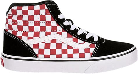 (Youth) Vans Ward High 'Checkerboard - Black Chili' VN0A38JAPVK - VN0A38JAPVK - Novelship