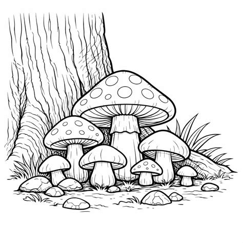 Desenho De Cogumelo Para Imprimir - 15 Desenhos de Cogumelo para colorir e imprimir