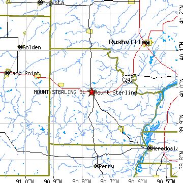 Mount Sterling, Illinois (IL) ~ population data, races, housing & economy