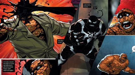 What If Venom Bonded With The Thing Marvel Comics Venom Youtube