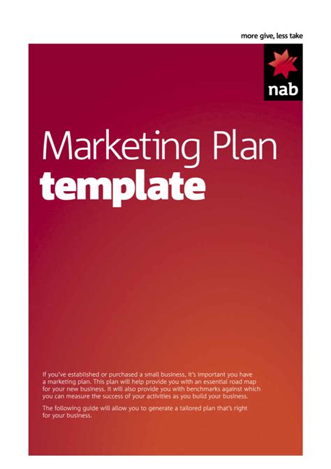 Marketing Plan Template Guide