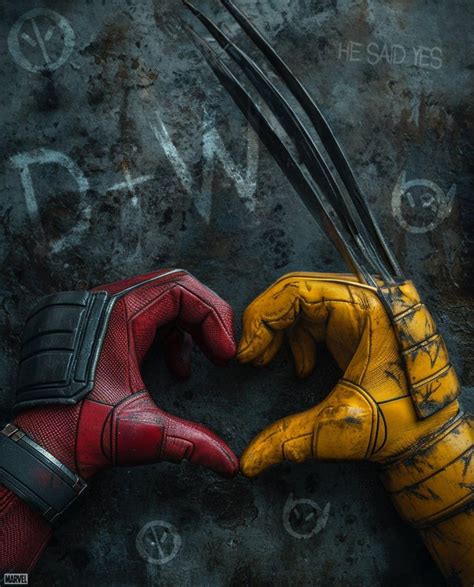 Official New Poster For Deadpool And Wolverine 💛 Rmarvelstudios