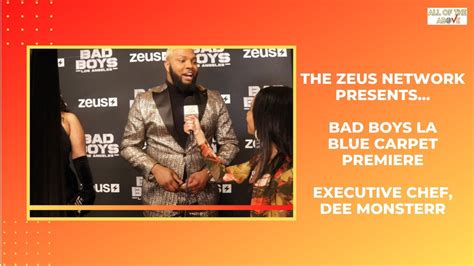 Zeus Network Executive Chef Dee Monsterr Talks All Things Bad Boys Los Angeles Youtube