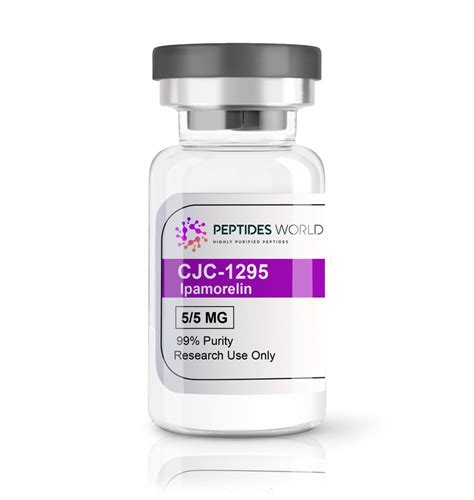 CJC 1295 5mg Ipamorelin 5mg Peptides World