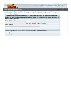 Fillable Online Surveys Nces Ed How Should We Judge Whether And When