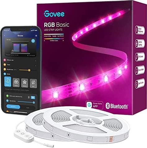 Govee Striscia LED 30 Metri Striscia LED RGB Bluetooth Con Controllo