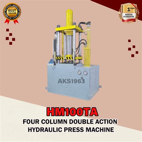 Jual Mesin Press Ton Hidrolik Tiang Double Action Hydraulic