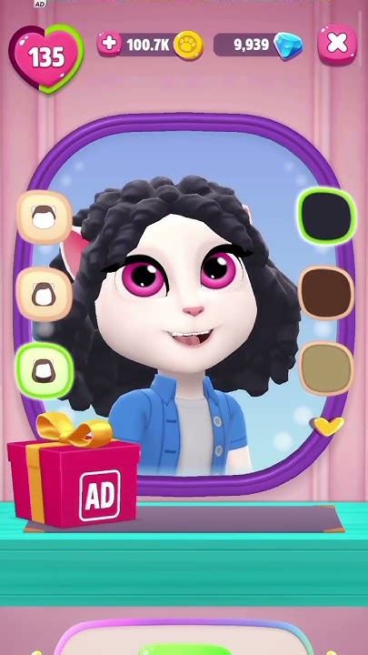 Rainbow Dash Makeover My Talking Angela 2 💙😎 Video Tiktok