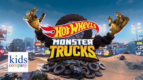 Gear Up With Hot Wheels Monster Trucks Mega Wrex Vs Crushzilla Takedown Playset YouTube
