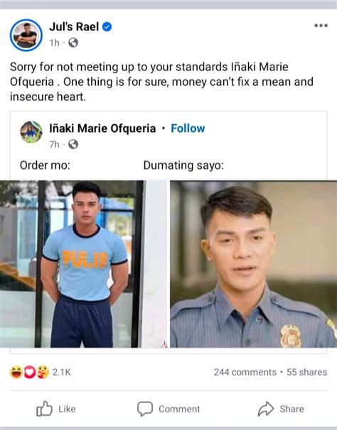 Gwapong Pulis Na Itinampok Sa Kmjs May Mensahe Sa Mga Bumabatikos Sa