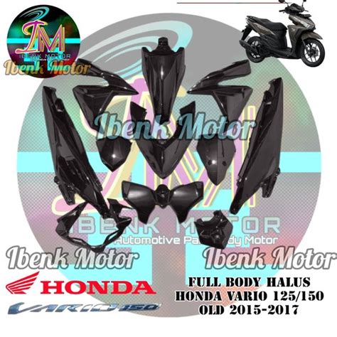 Jual Full Body Halus Vario Lam Old Hitam Glossy Kilap Warna