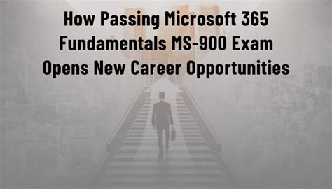 Ms 900 Exam Success Next Steps And Career Growth