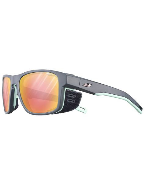 Julbo Shield M Gris Foncé/Pastel Vert Reactiv 1-3 Glare Control