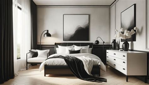 Try the best 25 Black and White Minimalist Bedroom Ideas - CozyLifeJournal