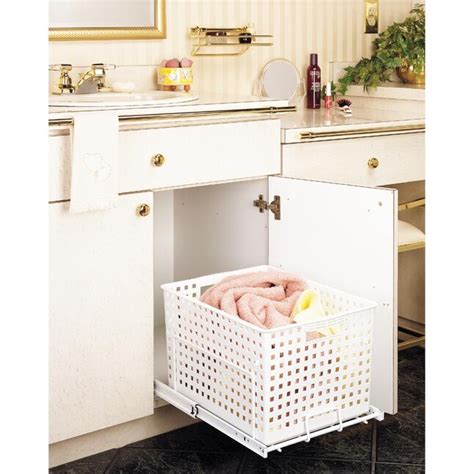 Rev A Shelf Metal Pull Out Laundry Hamper In The Laundry Hampers