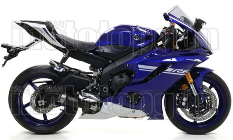 ARROW POT ECHAPPEMENT APPROUVE PRO RACE NICHROM NOIR YAMAHA YZF R6 2018