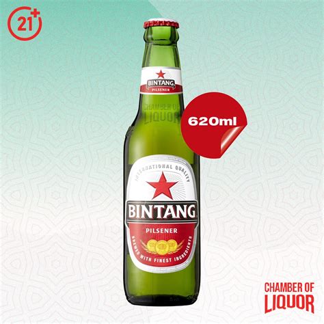 Jual Beer Bintang Pilsener Pint Bir Bintang 620ml Shopee Indonesia