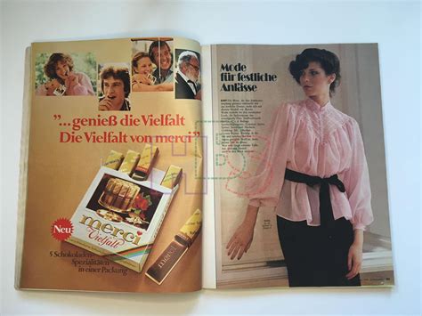 Коллекционный журнал Burda 11 1978. Не продается.