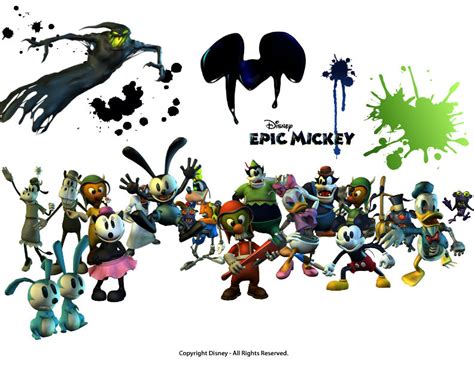 Disney Epic Mickey by ThyneOwnSlave on DeviantArt