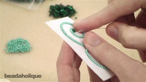 How To Do Bead Embroidery Around Free Formed Shapes Bead Embroidery