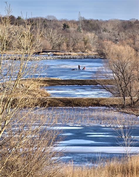 Icefishing Nebraska Lake Landscape Landscapes Landscapelovers