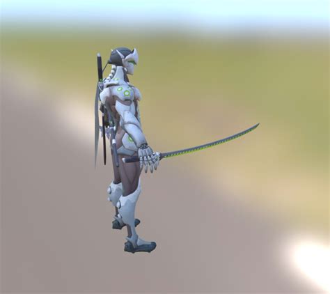 Overwatch Genji D Model By Romanandgenji Ae C Sketchfab