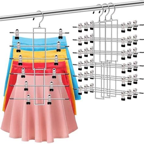 Pack Pants Hangers Space Saving Tier Closet Organizers And Storage