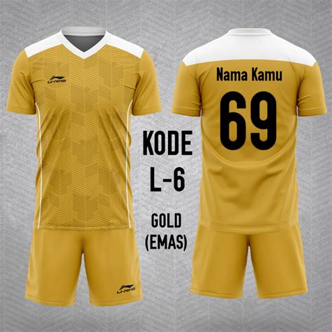 Jual Jersey Futsal Sablon Gratis Sablon Nama Punggung And No Punggung