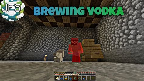 Minecraft brewing tutorial on Just an Earth Server!