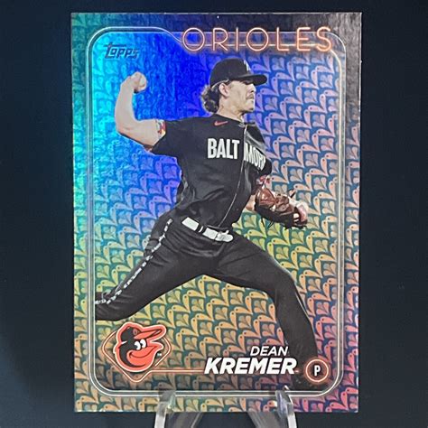 Topps Series Dean Kremer Easter Foil Parallel Baltimore